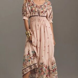 Anthropologie Somerset Maxi Dress: Puff Sleeve edition